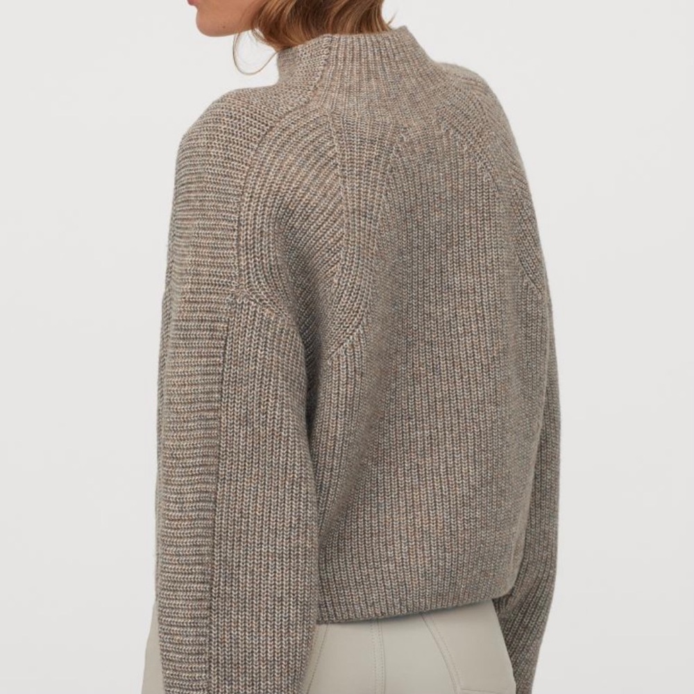 NWT H&M Knit Mock-Turtleneck Sweater